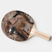 Paar van geiten tafeltennisbatje (Zijkant)