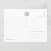 Paar van grote kruiden CC0757 Briefkaart (Achterkant)