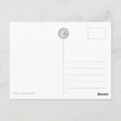 Paar van grote kruiden CC0757 Briefkaart (Achterkant)