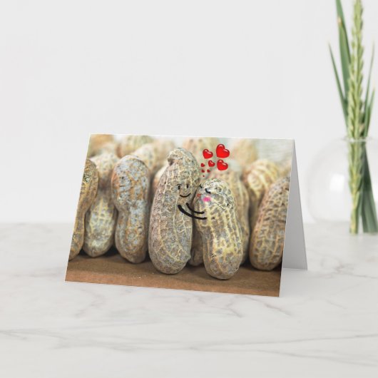 Paar van het Jubileum van Peanuts Kaart (Voorkant)