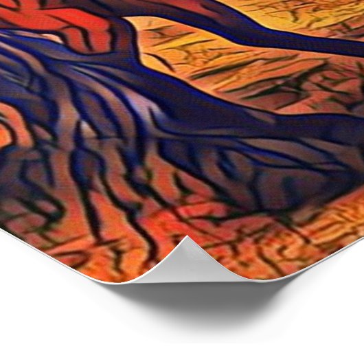 Paar van het Poster van paarden (Hoek)