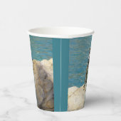 Paar van Iguanas Tropical Wildlife Photography Papieren Bekers (Rechts)