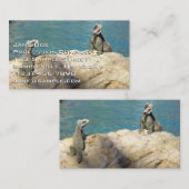 Paar van Iguanas Tropical Wildlife Photography Visitekaartje (Voorkant / Achterkant)