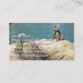 Paar van Iguanas Tropical Wildlife Photography Visitekaartje (Voorkant)