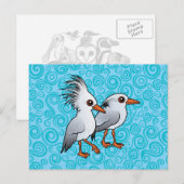 Paar van Kagu Briefkaart (Voorkant / Achterkant)