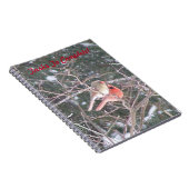 Paar van kardinalen notitieboek (Rechterzijde)