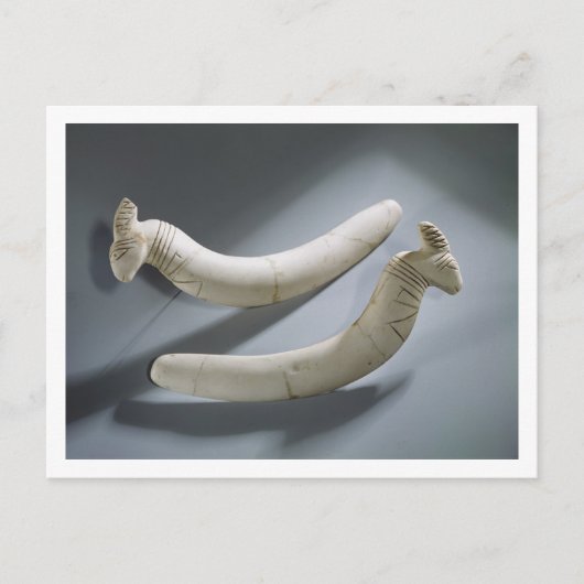 Paar van kastanjes, dunne periode (hippopotamus iv briefkaart (Voorkant)