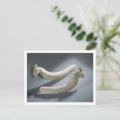 Paar van kastanjes, dunne periode (hippopotamus iv briefkaart (Staand voorkant)