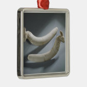 Paar van kastanjes, dunne periode (hippopotamus iv metalen ornament (Rechts)