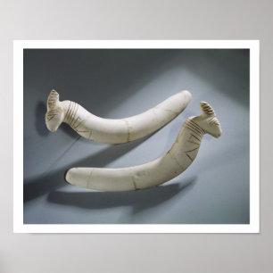 Paar van kastanjes, dunne periode (hippopotamus iv poster