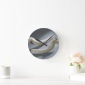 Paar van kastanjes, dunne periode (hippopotamus iv ronde klok (Huis)