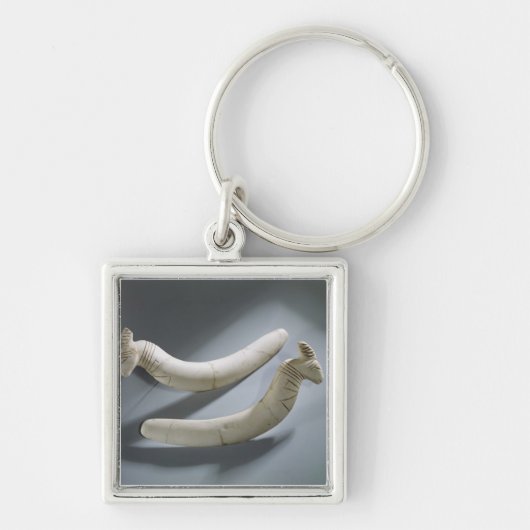 Paar van kastanjes, dunne periode (hippopotamus iv sleutelhanger (Voorkant)