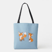Paar van kleine koeien tote bag (Achterkant)