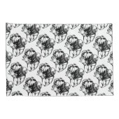 Paar van Kussenslopen van standaardgrootte/Footbal (Achterkant-Rechts)