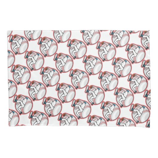 Paar van Kussenslopen van standaardgrootte/honkbal (Voorkant-Links)