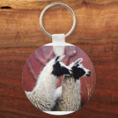 Paar van Llamas Sleutelhanger (Voorkant)