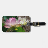 Paar van Lotus Flowers I Bagagelabel (Voorkant horizontaal)
