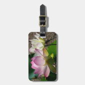 Paar van Lotus Flowers I Bagagelabel (Voorkant verticaal)