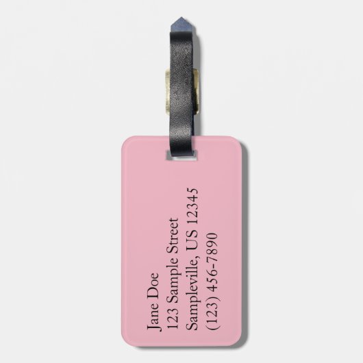 Paar van Lotus Flowers I Bagagelabel (Achterkant verticaal)