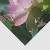 Paar van Lotus Flowers I Tissuepapier (Detail)