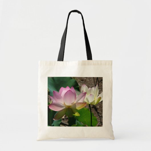 Paar van Lotus Flowers I Tote Bag (Voorkant)