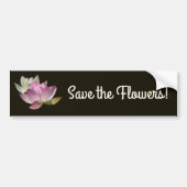 Paar van Lotus Flowers II Bumpersticker (Voorkant)