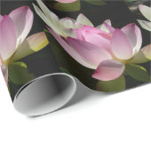 Paar van Lotus Flowers II Cadeaupapier (Rol Hoek)