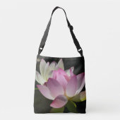 Paar van Lotus Flowers II Crossbody Tas (Achterkant)