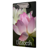Paar van Lotus Flowers II Klembord (Links)