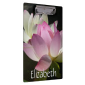 Paar van Lotus Flowers II Klembord (Rechts)