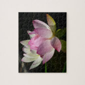 Paar van Lotus Flowers II Legpuzzel (Verticaal)