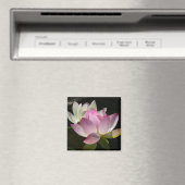 Paar van Lotus Flowers II Magneet (Insitu (Vaatwasser))