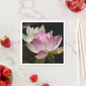 Paar van Lotus Flowers II Servet (Insitu)