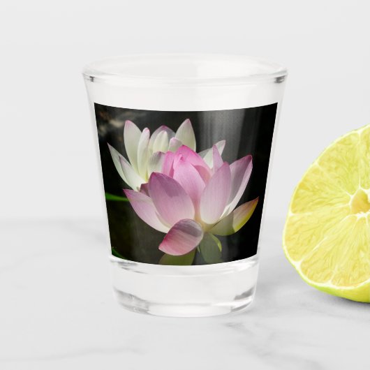 Paar van Lotus Flowers II Shot Glas (Voorkant)