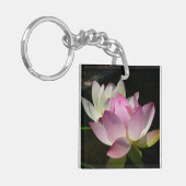 Paar van Lotus Flowers II Sleutelhanger (Voorkant Links)