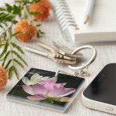 Paar van Lotus Flowers II Sleutelhanger (Voorkant Rechts)