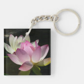 Paar van Lotus Flowers II Sleutelhanger (Achterkant)