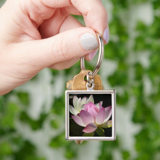 Paar van Lotus Flowers II Sleutelhanger (Hand)