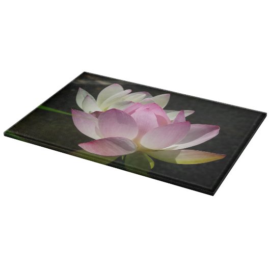 Paar van Lotus Flowers II Snijplank (Hoek)