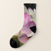 Paar van Lotus Flowers II Sokken (Links - buitenkant)