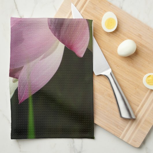 Paar van Lotus Flowers II Theedoek (Quarter Fold)