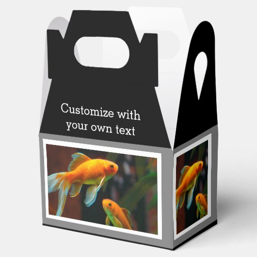 Paar van Lucky Goldfish Bedankdoosjes (Geopend)