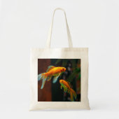 Paar van Lucky Goldfish Tote Bag (Voorkant)