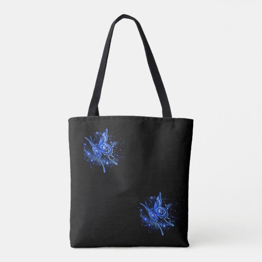 Paar van Lunar Moths Tote Bag (Achterkant)