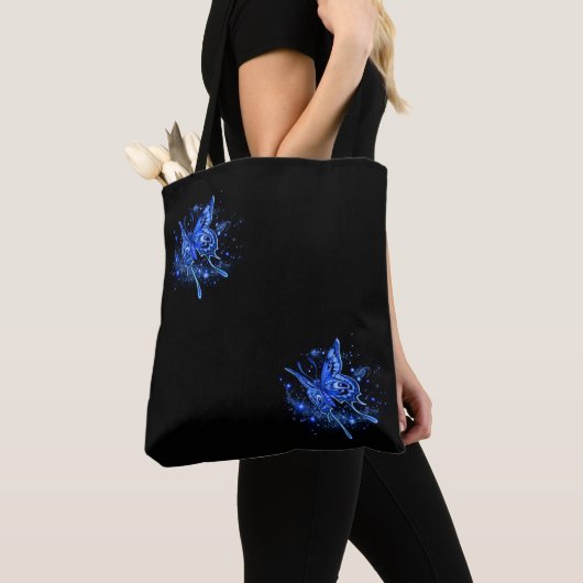 Paar van Lunar Moths Tote Bag (Dichtbij)