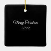 Paar van Majestic Wilde Rode Kardinalen Keramisch Ornament (Achterkant)