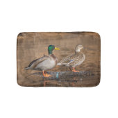 Paar van Mallard Ducks Mat (Voorkant)