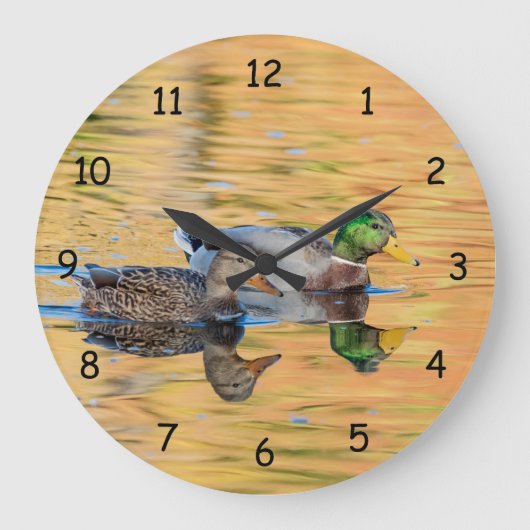 Paar van Mallards Grote Klok (Voorkant)