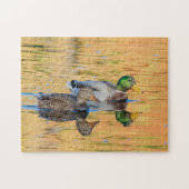 Paar van Mallards Legpuzzel (Horizontaal)