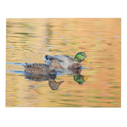 Paar van Mallards Notitieblok (Voorkant)